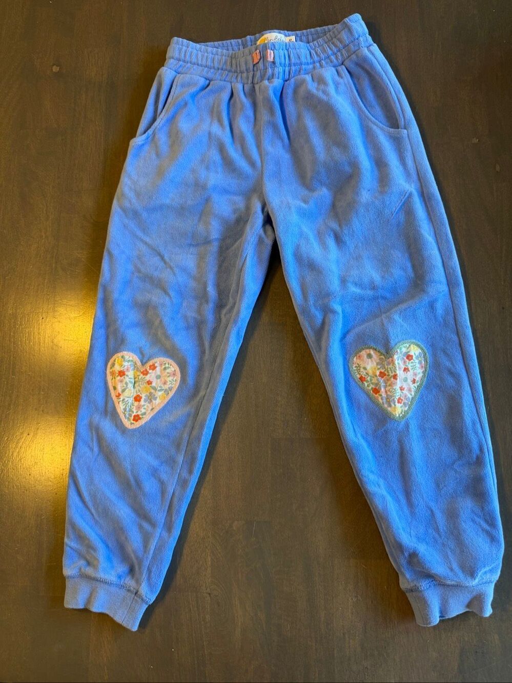 Mini Boden size 6 Year Velour Jogger Pants